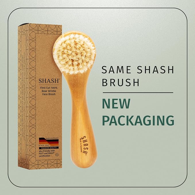 SHASH Made in Germany Hand Made Since 1869 First Cut 100% Boar Bristle - Image 3