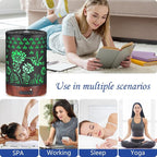 Essential Oil Diffuser- Aromatherapy Diffuser with7 Colors Light and Auto-Off - Image 6