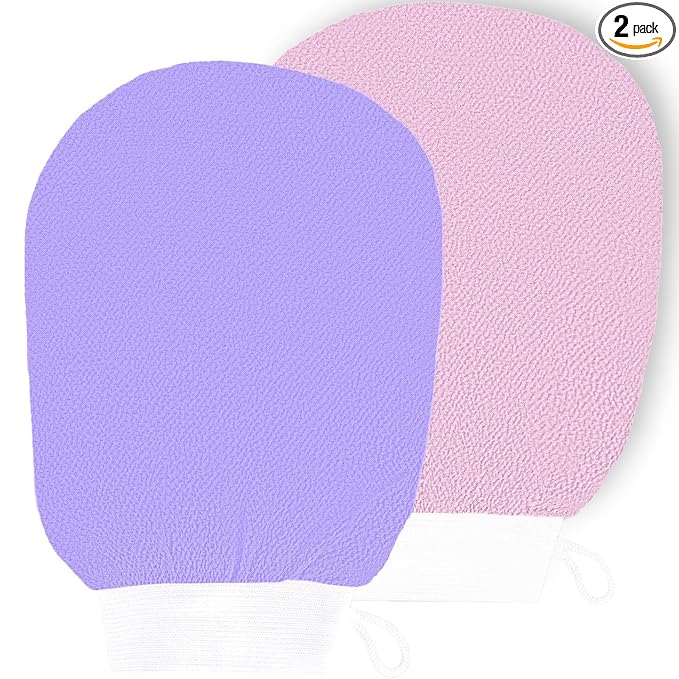 Ultra Thin Version Exfoliating Glove-Remove Unnecessary Dead Skin and by Tandoler