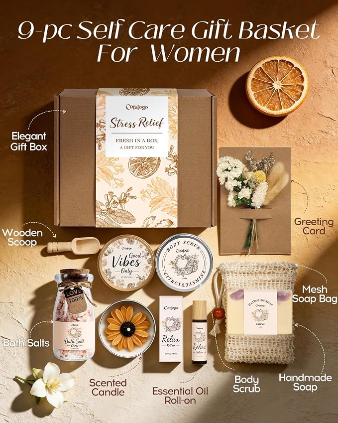 Coralogo Spa Gift Basket for Women - Image 2