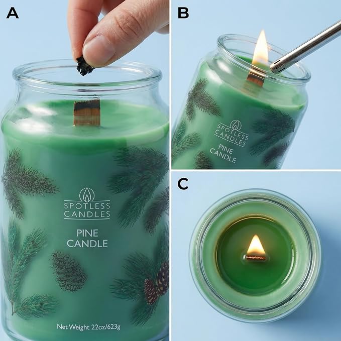 Pine Candle 22oz - Image 5