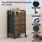 SWTYMIKI Rolling Makeup Organizer Cart - Image 5