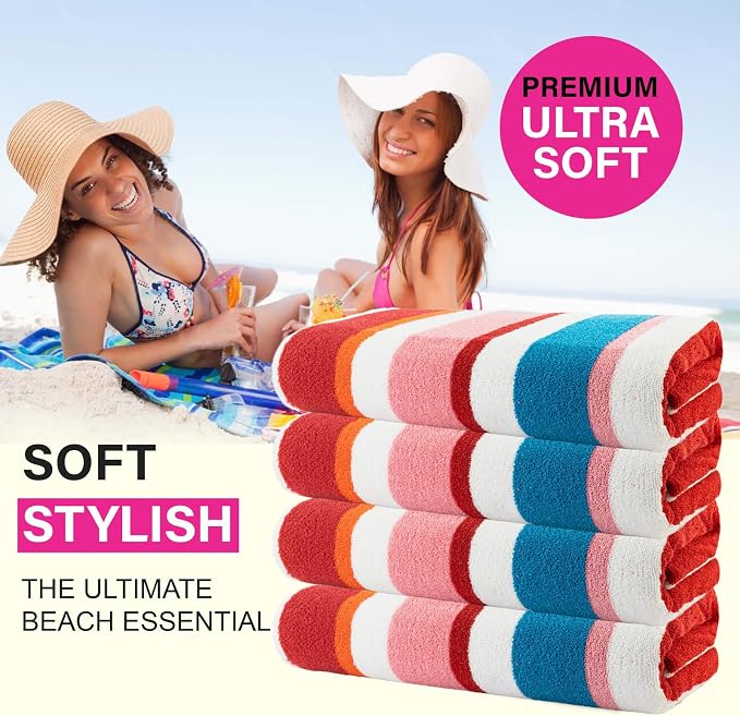 CASA COPENHAGEN Bora Bora Beach Towels Designed in Denmark Rough and Tough - Image 3