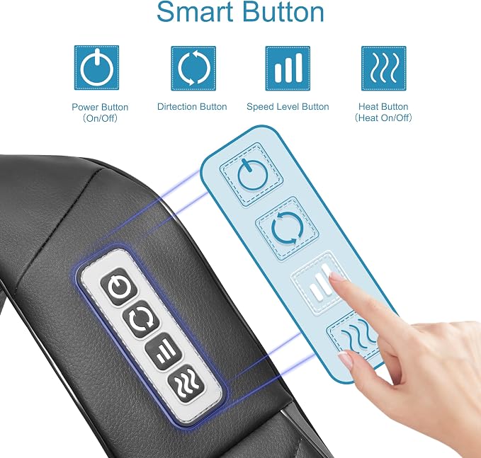 UFFAE Shiatsu Neck and Back Massager - Image 3