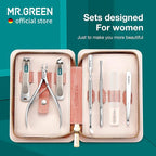 MR.GREEN 7in1 Manicure Sets Personal Care Tools Stainless Steel Professional - Image 2
