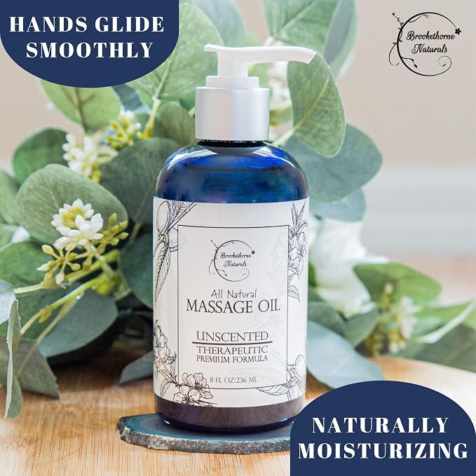 Unscented Massage Oil for Massage Therapy – 100% Natural Body Oil - Image 5