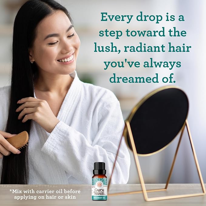 GuruNanda Rosemary Essential Oil - Image 6