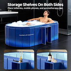 Portable Foldable Bathtub, Freestanding Bathtub No Installation, Bathroom SPA - Image 3