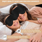 Silk Sleep Mask Eye Cover, 100% Real Natural Eye Mask - Image 6
