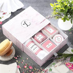 Spa Gift Set 100% Natural, Gift Box Includes: Bath Bomb, Bath Salt, Hand Soap - Image 2