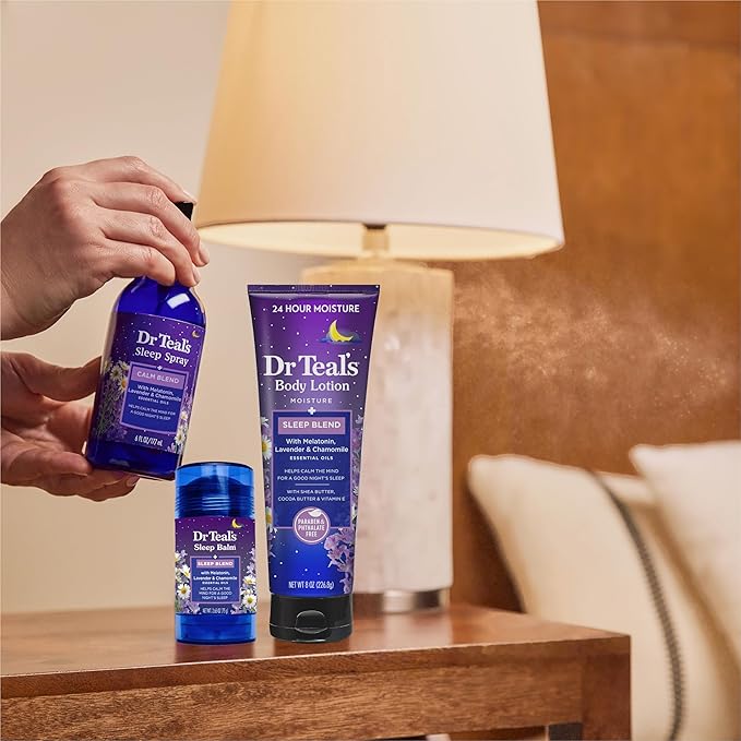 Dr Teal's Sleep Body Lotion, 24-Hour Moisture, - Image 6