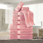 Superior Egyptian Cotton Pile 9 Piece Towel Set, Includes 3 Bath, 3 Hand by SUPERIOR