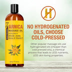 Seven Minerals Arnica Sore Muscle Massage Oil - Image 3