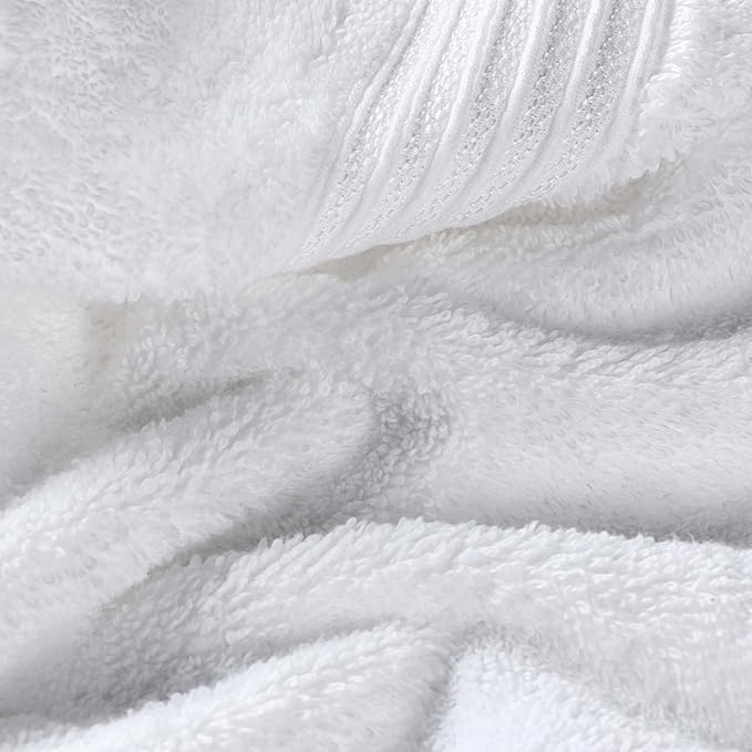 Superior Egyptian Cotton 12-Piece Towel Set, Guest Bath Decor Essentials - Image 6