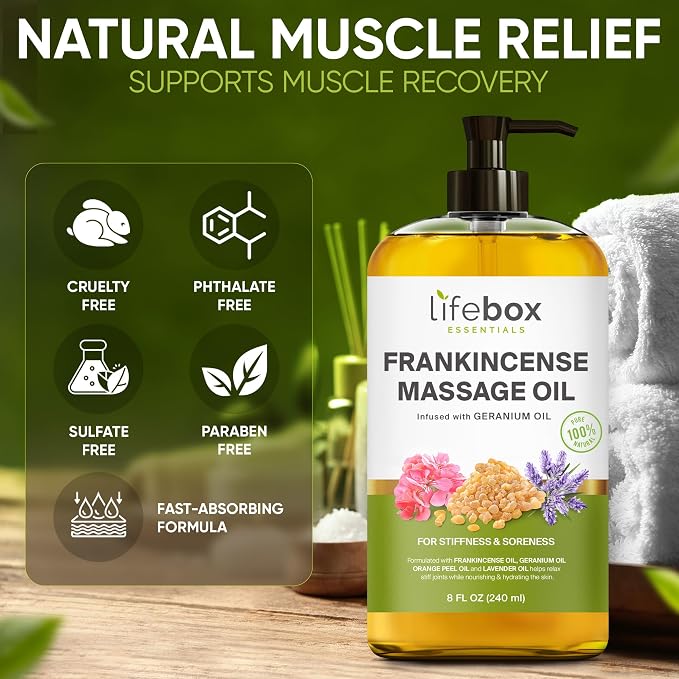 Frankincense Massage Oil – 100% Pure & Natural - Image 7
