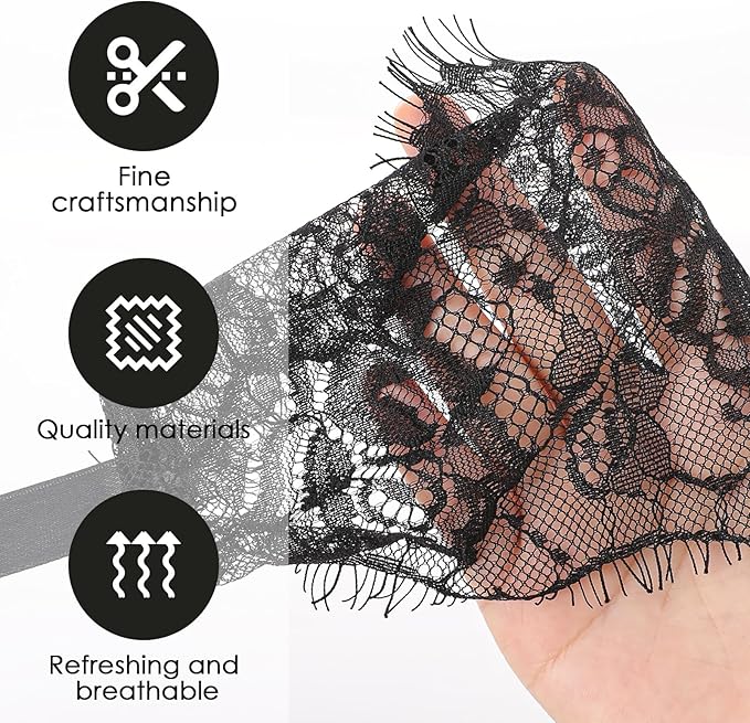 FRESHME Lace Sleep Eye Mask - Image 5