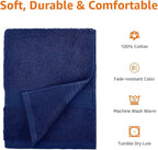 Amazon Basics 6-Piece Fade-Resistant 100% Cotton Towel Set, Soft and Absorbent - Image 7