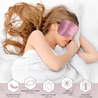 Sleep Mask, Silk Eye Mask for Sleeping - Image 3