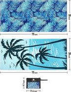 2 Pack Oversized Microfiber Pool Towel, Quick Drying, Super Absorbent - Image 6