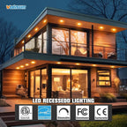 VOLISUN 12 Pack 3 Inch 5CCT Recessed Light - Image 7