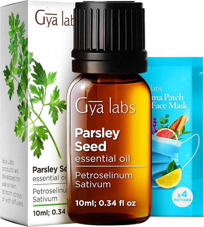 100% Pure Parsley Essential Oil by GyaLabs