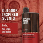 Every Man Jack Nourishing Cedar + Red Sage Mens Body Wash - Image 3
