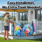 Large Pool Float Toy Storage Net - Image 5