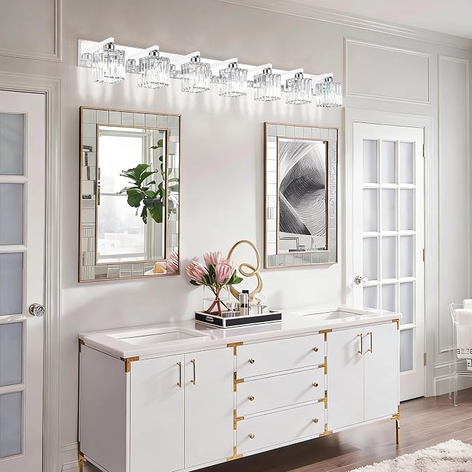 Aipsun Bathroom Vanity Light Fixtures Chrome Vanity Light - Image 8