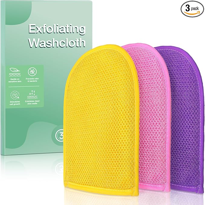 African Net Sponge Exfoliating Gloves by SpiralScgv