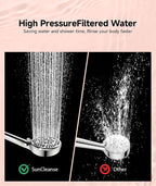 SunCleanse Filtered Shower Head - Image 8