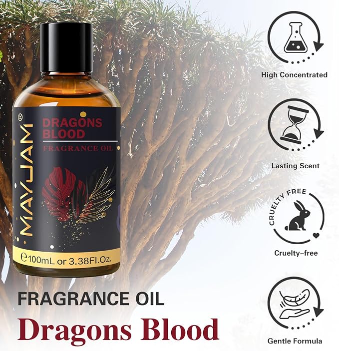MAYJAM 100ML/3.38FL.OZ Dragons Blood Fragrance Oils - Image 2