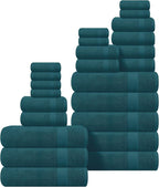 GLAMBURG Ultra Soft 24-Piece Towel Set by GLAMBURG
