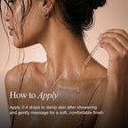 Crystal Body Oil Golden Glow, Scented Body Oil, After Shower and Bath Dry Oil - Image 7