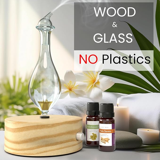 ArOmis Premium Glass Essential Oils Nebulizer - Image 2