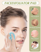 Face Scrubber, Face Cleansing Brush Blackhead Acne Pore Pad - Image 4