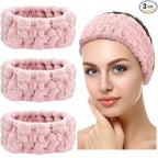 Chuangdi 3 Pieces Women's Makeup Headband by Chuangdi