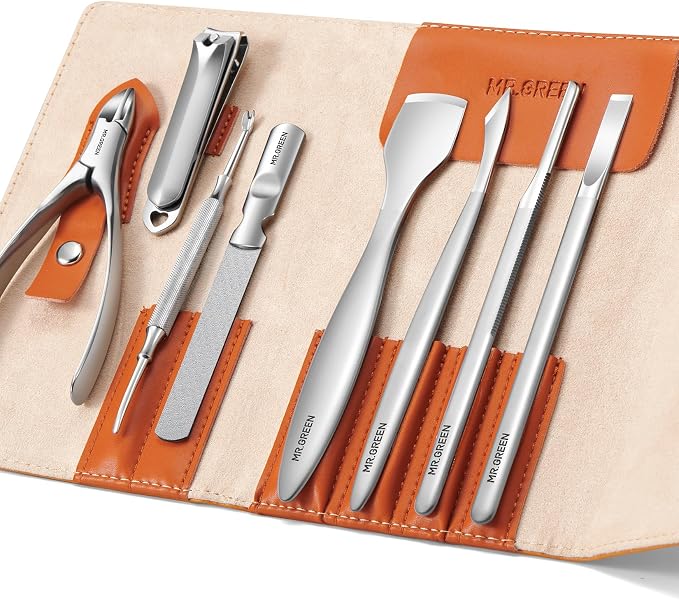 MR.GREEN Pedicure Knife Set Professional Ingrown Toenail Clippers Foot Care by MRGREEN