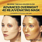 SUNGBOON EDITOR Silk Peptide EGF Intensive Gold Overnight Mask, Hydrating Mask - Image 2
