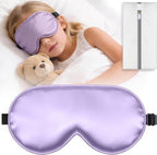 Kids Sleep Mask, Kids Eye Mask for Boys Girls, Kid Silk Eye Masks by Unknown