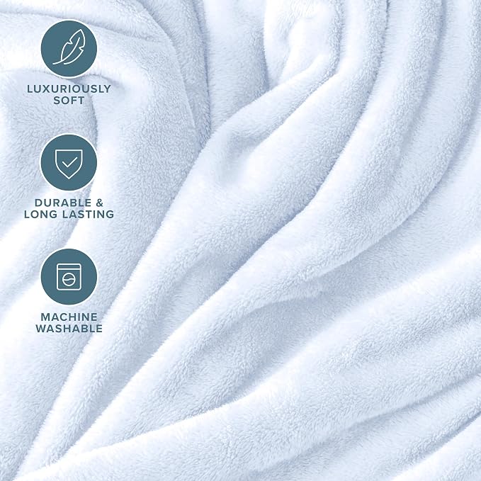 Bare Home Fleece Blanket - Image 6