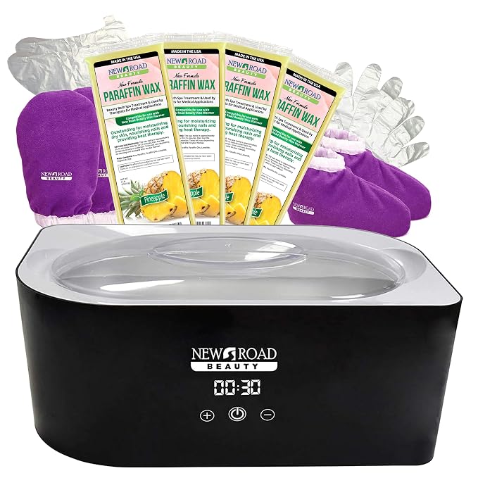Paraffin Wax Machine for Hand and Feet, Paraffin Wax Kit, Quick Heating Touch by NewRoadBeauty