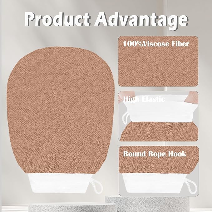 Ultra Thin Version Exfoliating Glove-Remove Unnecessary Dead Skin and - Image 3