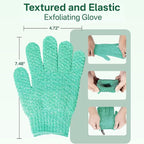 Yiclick Heavy Exfoliating Gloves, Exfoliating Body Scrubber - Image 6