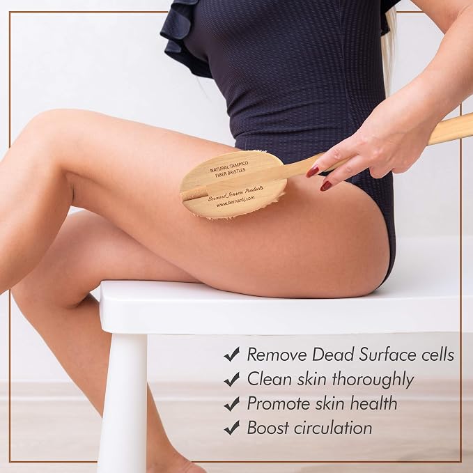 Bernard Jensen Natural Bristle Body Brush - Image 5