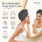 Lili&James Cotton Hair Towel Wrap - Image 6