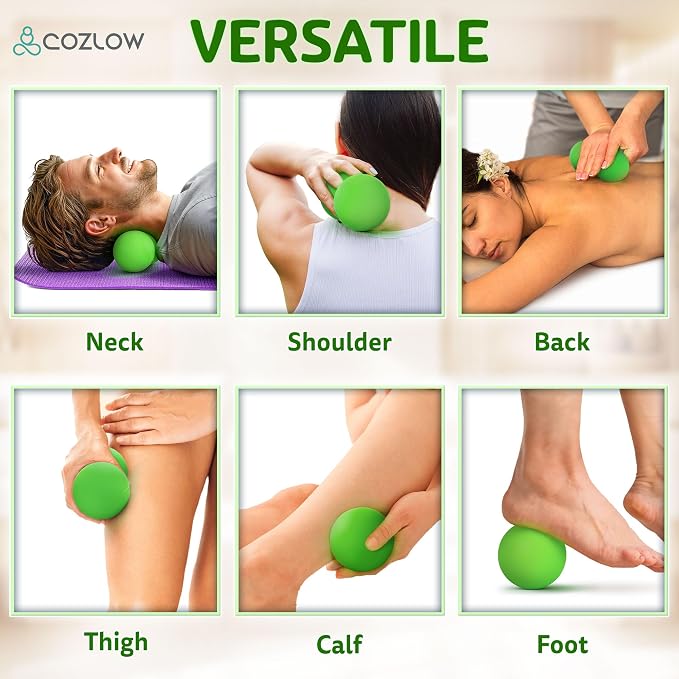 COZLOW Double Lacrosse Silicone Massage Ball - Image 5