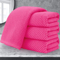 VOOVA & MOVAS Bathroom Hand Towels Set of 4, Large 18"x28" by VOOVAMOVAS