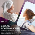 8-Pcs Shower Steamers Aromatherapy & Scented Candle - Image 3