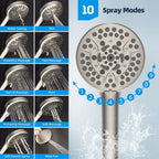 Hibbent 12'' All Metal CUPC Certified Shower Head, High Pressure Rainfall - Image 5