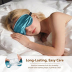 Sleep Mask Silk Eye Mask for Men Sleeping Mask, Adjustable Elastic Strap for - Image 5